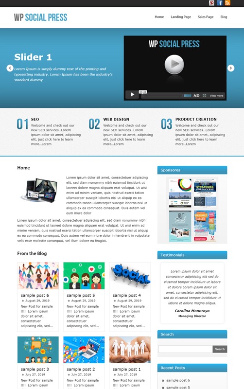 best wordpress theme